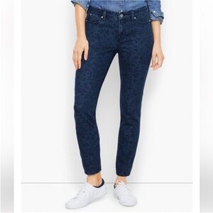Talbots Slim Ankle Jeans - Alluring Animal Print